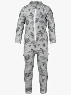 Børn Lindberg Uv & Strand-Summer UV-Dragt, Mint Green/Grey