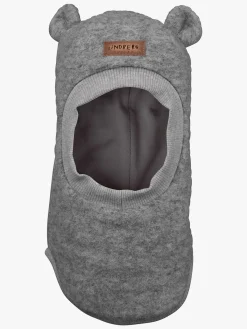 Børn Lindberg Tilbehør-Toronto Elefanthue Uldblanding, Antracitgrå