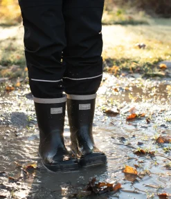 Børn Lindberg Gummistøvler-Våghals Støvler, Black