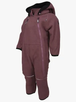 Børn Lindberg Fleecetøj-Vindel Vindtæt Fleecedragt, Dry Rose