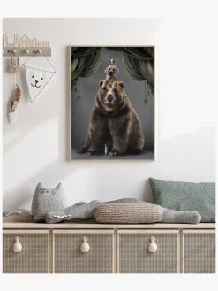 Dåbsgaver|LinnWold Linn Wold Plakat 70x100 Teddy & buds