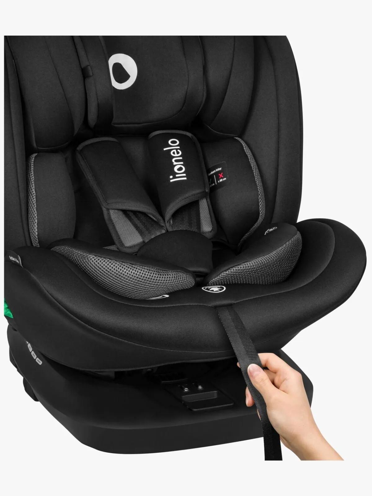 Autostole 9-36 Kg|Lionelo BASTIAAN i-Size Autostol, Black Carbon