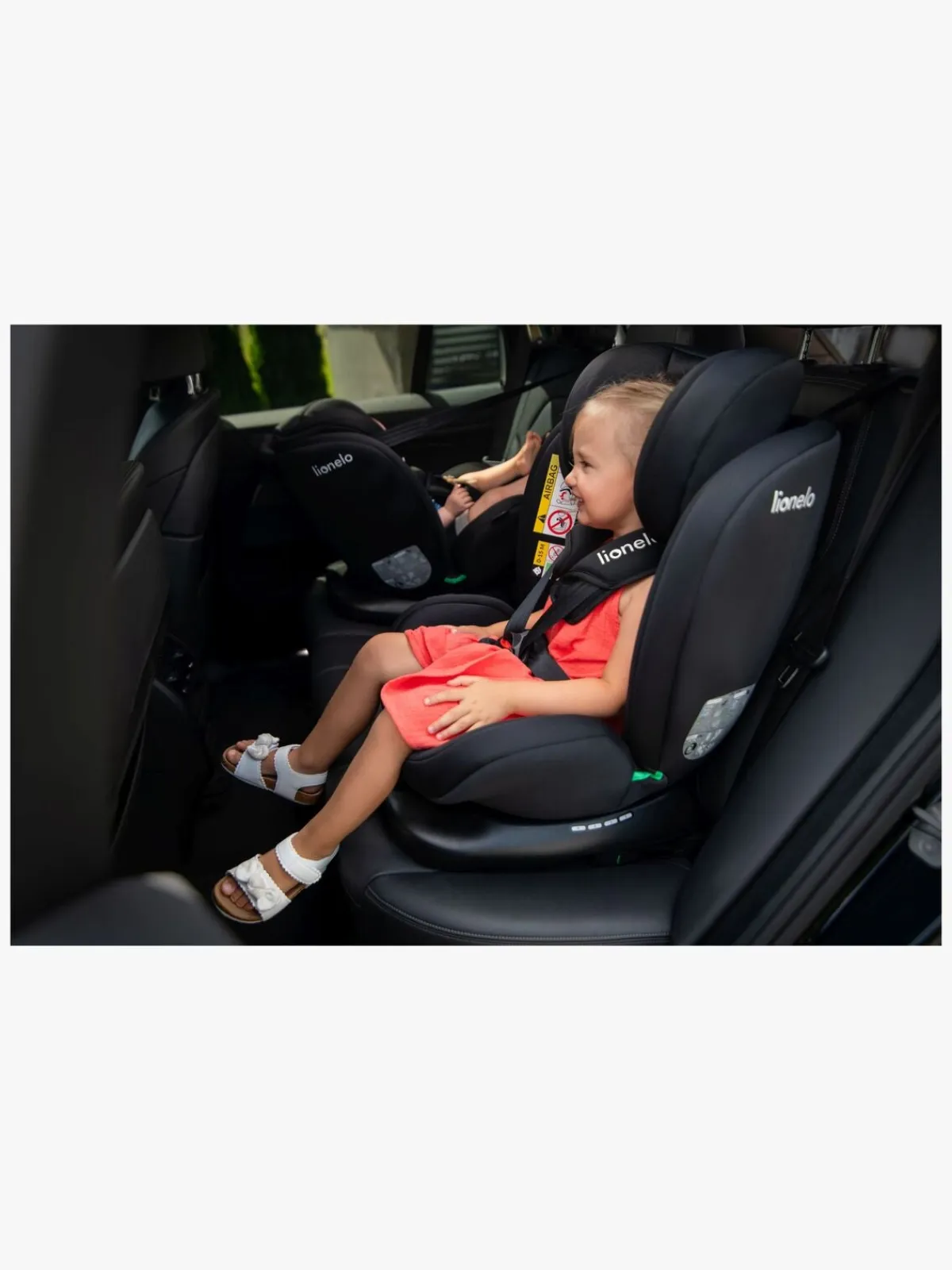 Autostole 9-36 Kg|Lionelo BASTIAAN i-Size Autostol, Black Carbon