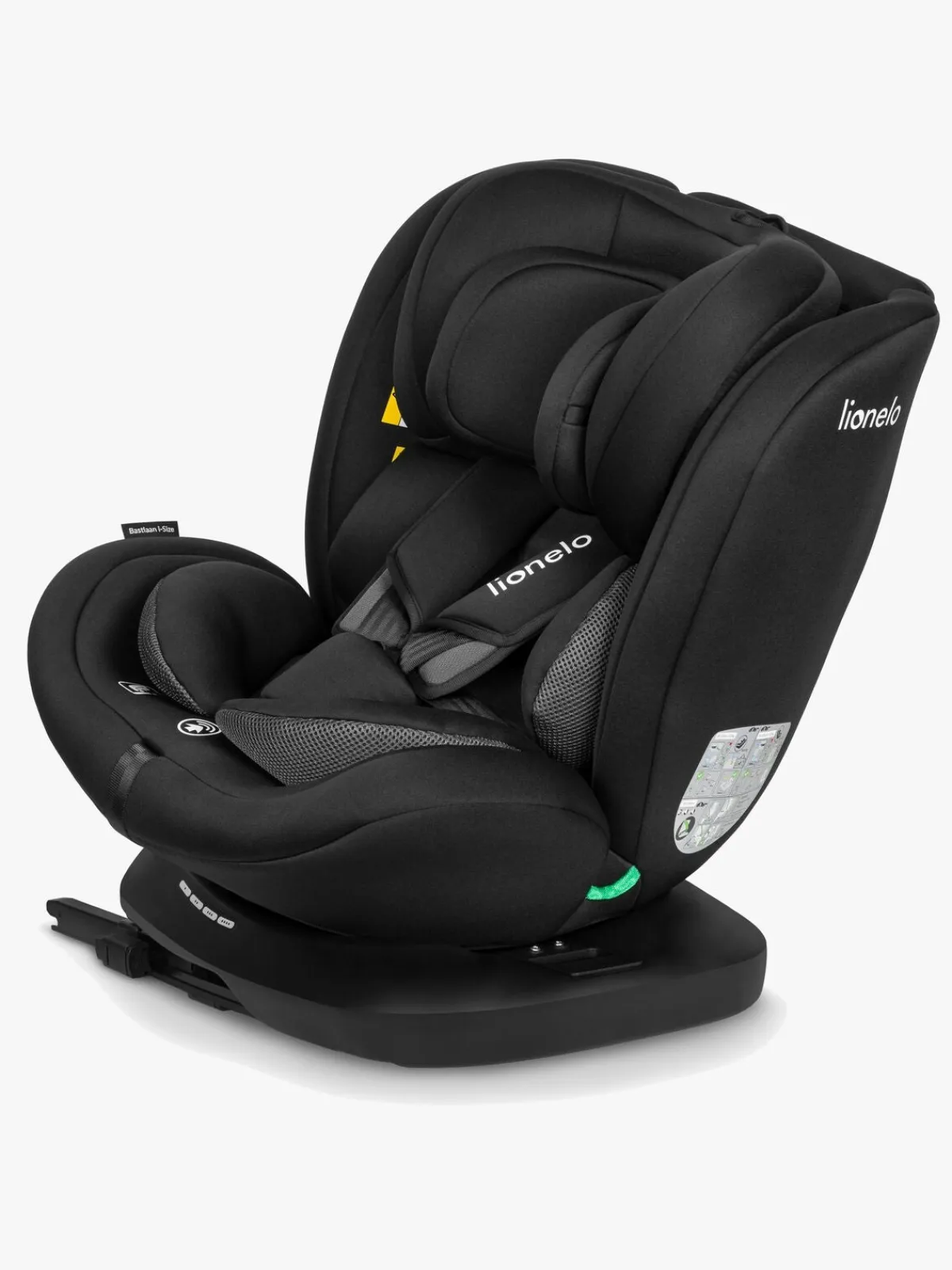 Autostole 9-36 Kg|Lionelo BASTIAAN i-Size Autostol, Black Carbon