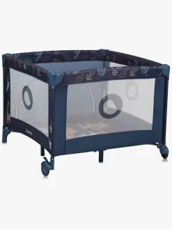 Lionelo Sikkerhed-BONNIE Kravlegård til Barn & Baby, Blue Navy