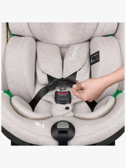 Autostole 9-36 Kg|Lionelo Harmony i-Size Autostol, Sand Bamboo Beige