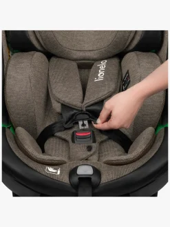 Lionelo Autostole 9-36 Kg-Harmony i-Size Autostol, Green Olive Leather