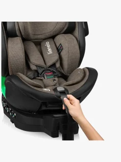 Lionelo Autostole 9-36 Kg-Harmony i-Size Autostol, Green Olive Leather