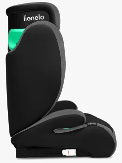 Autostole 15-36 Kg|Lionelo HUGO i-Size Autostol, Black Grey Grå/Sort