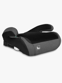 Autostole 15-36 Kg|Lionelo HUGO i-Size Autostol, Black Grey Grå/Sort