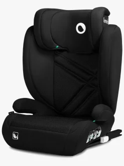 Autostole 15-36 Kg|Lionelo HUGO i-Size Autostol, Black Carbon Sort