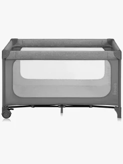 Børn Lionelo Børnesenge & Tilbehør-JASMIN EASY FOLD Weekendseng, Grey Stone