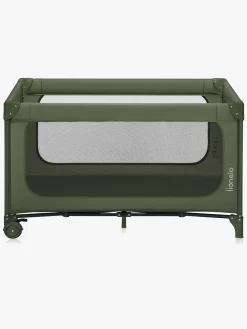 Børn Lionelo Børnesenge & Tilbehør-JASMIN EASY FOLD Weekendseng, Green Olive