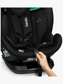 Lionelo Autostole 9-36 Kg-Lavender I-size Autostol, Black Carbon