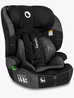 Lionelo Autostole 9-36 Kg-LEVI ONE i-Size Autostol, Black Grey