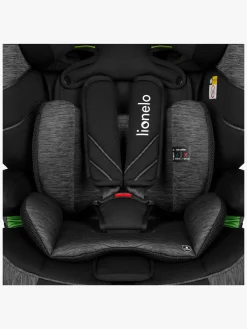 Lionelo Autostole 9-36 Kg-LEVI ONE i-Size Autostol, Black Grey
