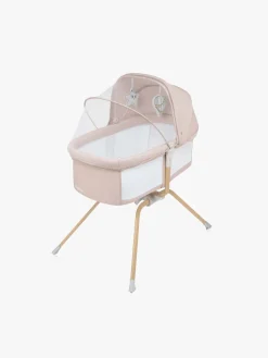 Børnesenge & Tilbehør|Lionelo Malin Evo Bedside Crib, Beige Natural
