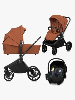 Lionelo Duo- & Kombivogne-MIKA Plus 3-in-1 Duovogn, Brown Rust