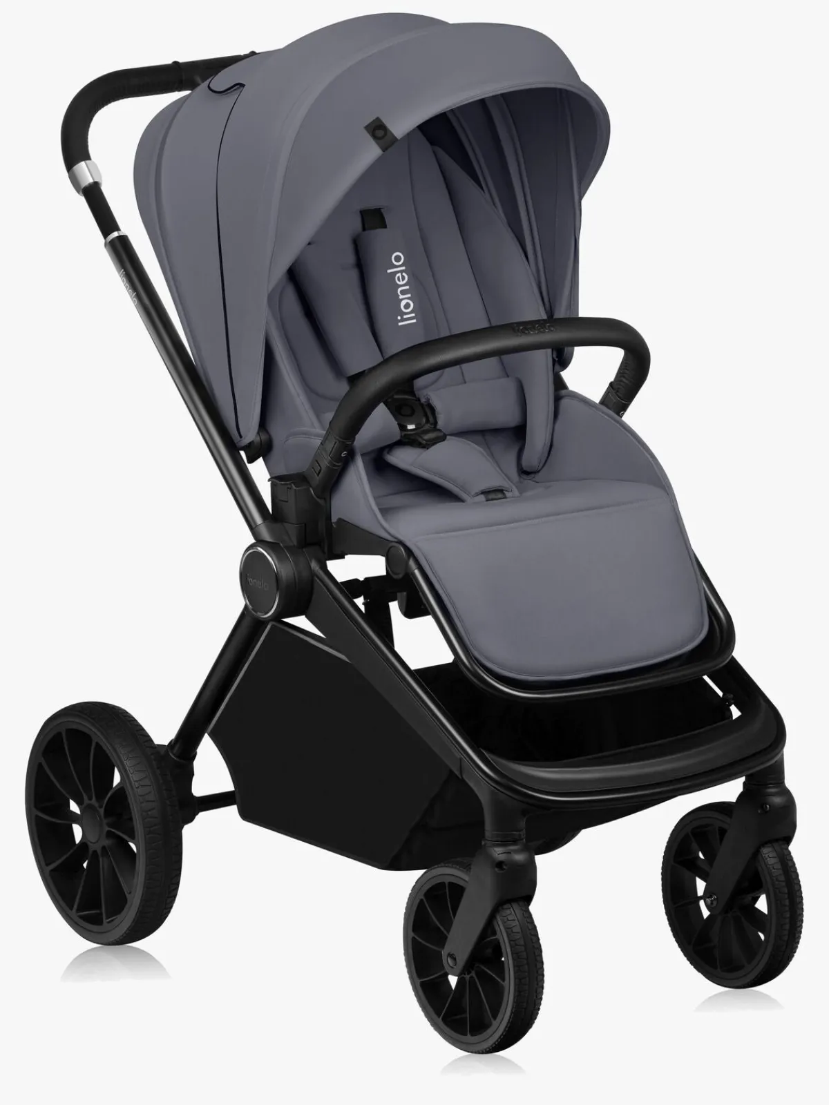 Lionelo Klapvogne-MIKA Plus Klapvogn, Grey Stone