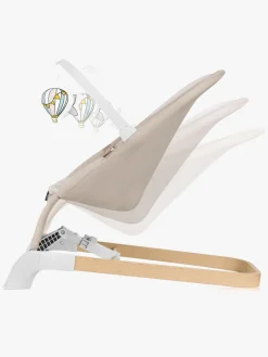 Skråstole & Babygynger|Lionelo Skråstol LILAC, Beige Sand