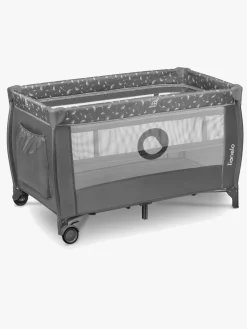 Børnesenge & Tilbehør|Lionelo STEFI PLUS Weekendseng, Grey White Grå/Hvid