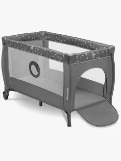 Børnesenge & Tilbehør|Lionelo STEFI PLUS Weekendseng, Grey White Grå/Hvid