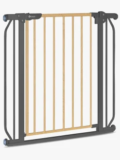 Sikkerhed|Lionelo Truus Slim Sikkerhedsgitter, Grey Graphite/Natural Grå/Beige