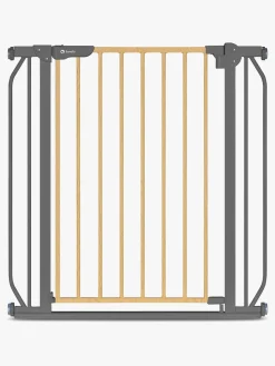 Sikkerhed|Lionelo Truus Slim Sikkerhedsgitter, Grey Graphite/Natural Grå/Beige