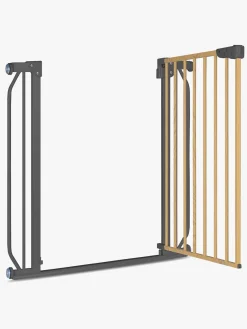 Sikkerhed|Lionelo Truus Slim Sikkerhedsgitter, Grey Graphite/Natural Grå/Beige