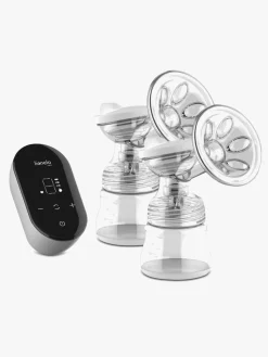 Amning|Lionelo Twee Go Elektrisk Dobbelt Brystpumpe, Grey Concrete