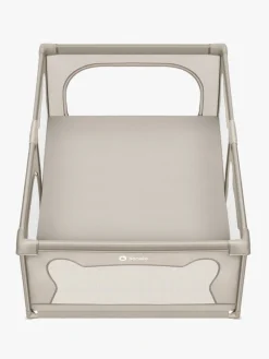 Lionelo Sikkerhed-WILLOW Kravlegård  til Barn & Baby, Sand