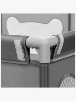 Lionelo Sikkerhed-WILLOW XL Kravlegård  til Barn & Baby, Grey Concrete