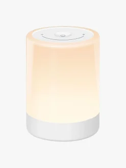 Lamper & Belysning|Lippa Colorful Touch Natlampe, Hvid