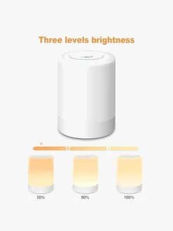 Lamper & Belysning|Lippa Colorful Touch Natlampe, Hvid