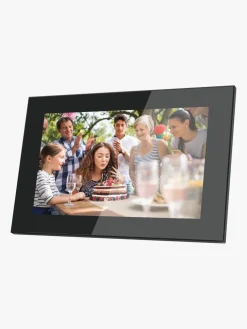 Interiør|Lippa Frameo Digital Fotoramme Fremstillet Af Glas 10", Sort