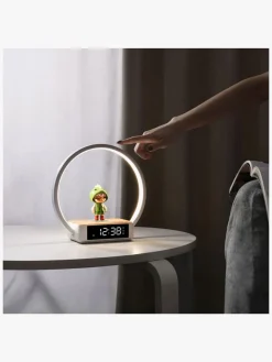 Interiør|Lippa Natlampe med Vækkeur, Hvid