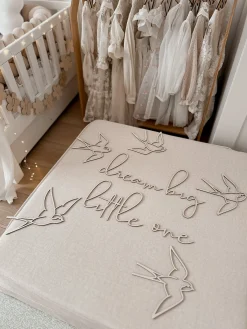 Børn Liswycina Interiør-lis wycina Dream Big Little One 3 Vægdekoration Svaler