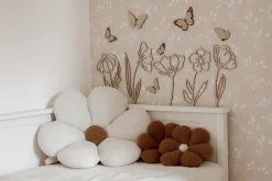 Børn Liswycina Interiør-Flowers & Butterflies Vægdekoration