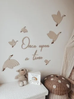 Børn Liswycina Interiør-Once Upon A Time 3 Vægdekoration Gæs