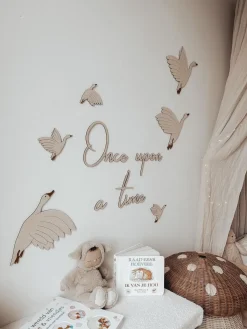 Børn Liswycina Interiør-Once Upon A Time 3 Vægdekoration Gæs