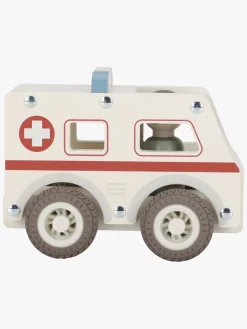 Legetøjsbiler & -Fartøjer|LittleDutch Little Dutch Ambulance med Figur Hvid