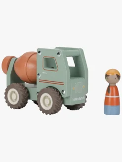Legetøjsbiler & -Fartøjer|LittleDutch Little Dutch Cementblander med Figur Grøn