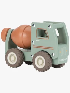 Legetøjsbiler & -Fartøjer|LittleDutch Little Dutch Cementblander med Figur Grøn