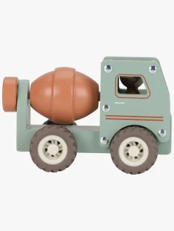 Legetøjsbiler & -Fartøjer|LittleDutch Little Dutch Cementblander med Figur Grøn