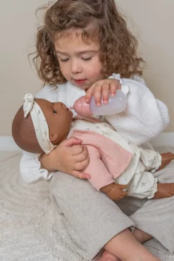 Legetøj Til Børn På 0-10 År|Dukker & Bamser|LittleDutch Little Dutch Dukke Noa 26 cm Lyserød