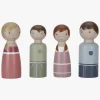 Dukker & Bamser|LittleDutch Little Dutch Dukkesæt til Dukkehus, Familien Rosa