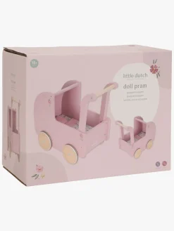 LittleDutch Dukker & Bamser-Little Dutch Dukkevogn med Sengesæt