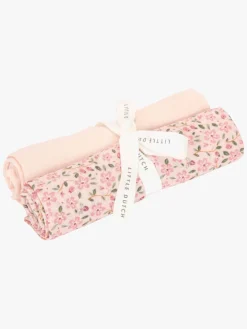 Stofbleer, Nusseklude & Babytæpper|LittleDutch Little Dutch Fairy Blossom & Blossom Tæpper/ Stofbleer i Musselin 2-pak, Pink