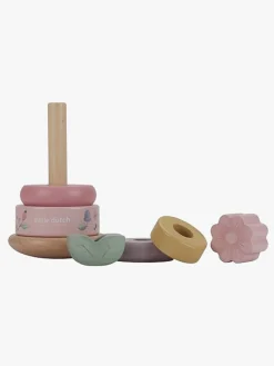 LittleDutch Babylegetøj-Little Dutch Fairy Garden Rocking Ring Stablelegetøj Træ