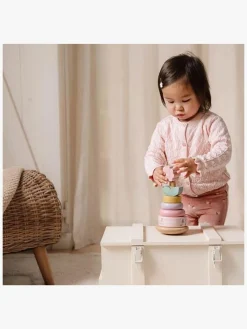 LittleDutch Babylegetøj-Little Dutch Fairy Garden Rocking Ring Stablelegetøj Træ